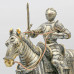 Фигурка рыцарь на коне с мечом